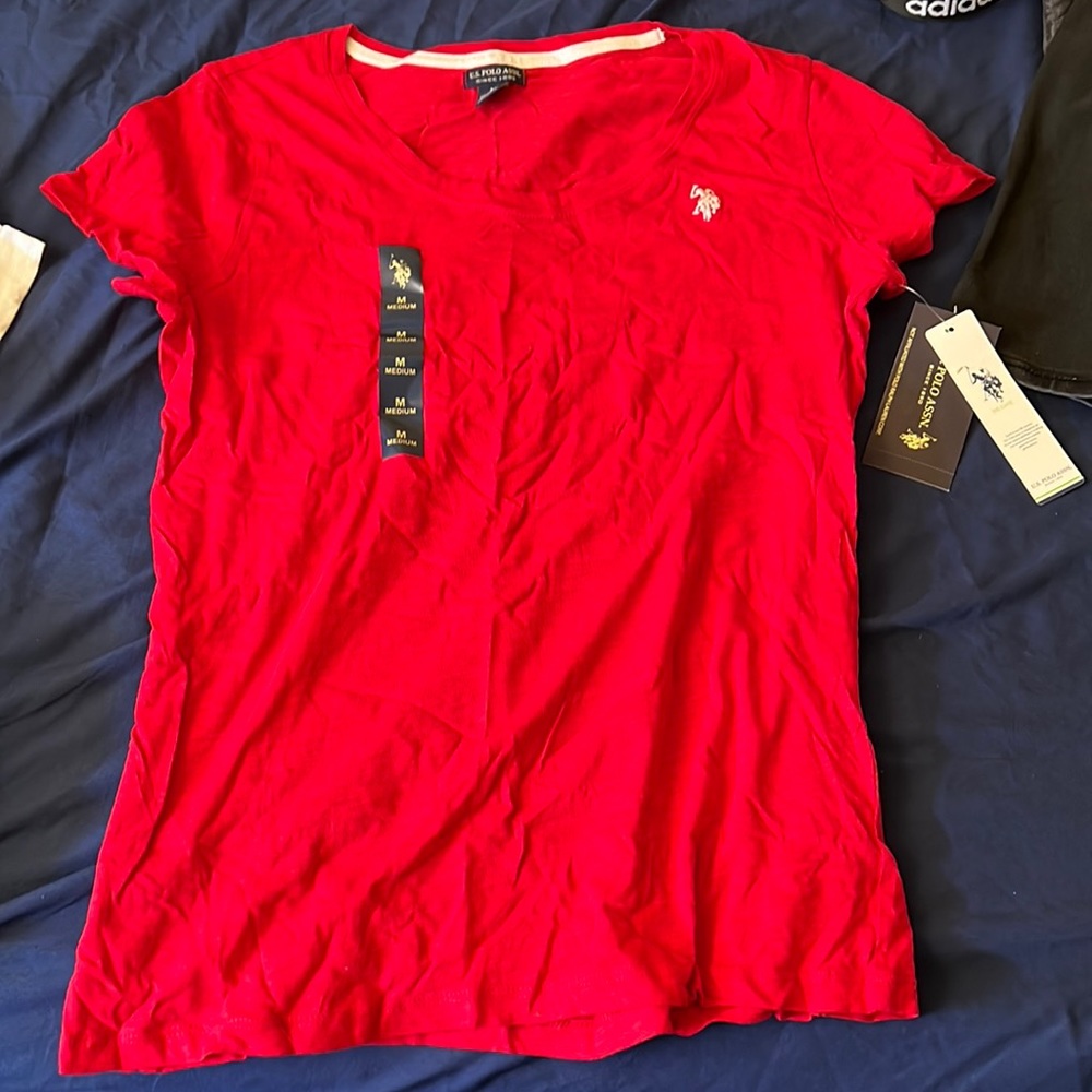 Red U.S. Polo Assn. T-Shirt